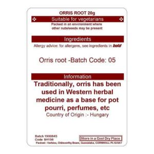 ORRIS ROOT 20G