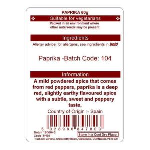 PAPRIKA 60G
