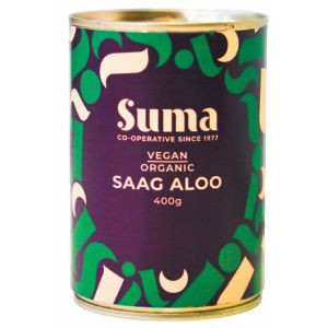SUMA ORGANIC VEGAN SAAG ALOO 1 1 X 400G