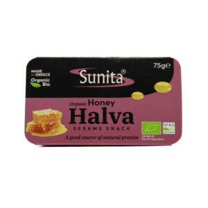SUNITA ORGANIC HONEY HALVA 1 X 75G