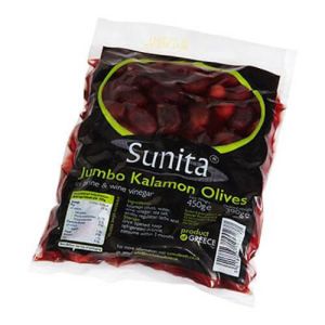 SUNITA  KALAMATA OLIVES 12 X 1LB