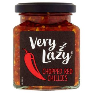 VERY LAZY CHOPPED RED CHILLIES 6 X 200G
