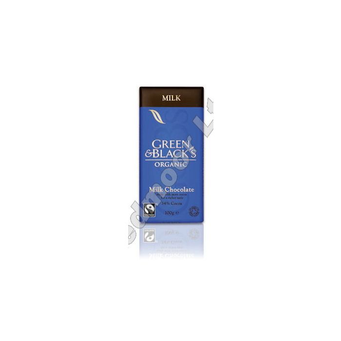 G&B ORG MILK CHOCOLATE 5 X 90G