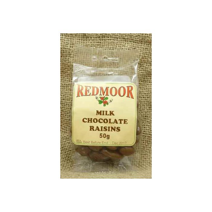 MILK CHOCOLATE RAISINS SNACK 50G