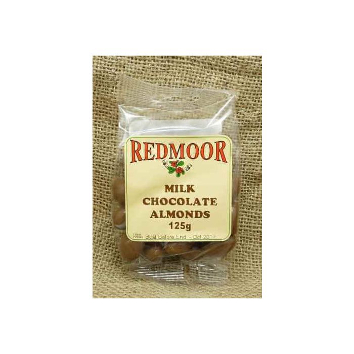 MILK CHOCOLATE ALMONDS 125G