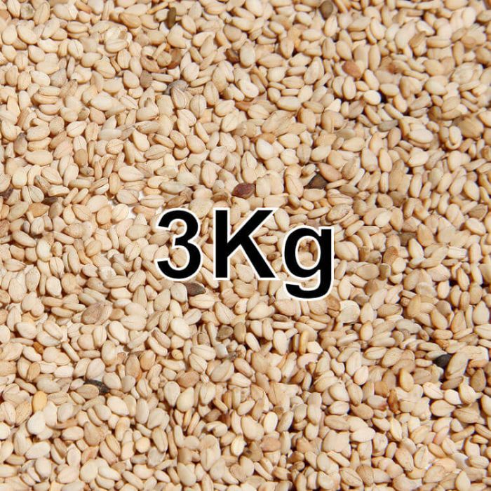 SESAME SEEDS NATURAL 3KG