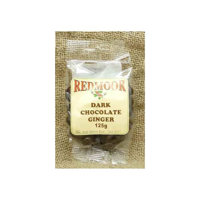 DARK CHOCOLATE GINGER 125G