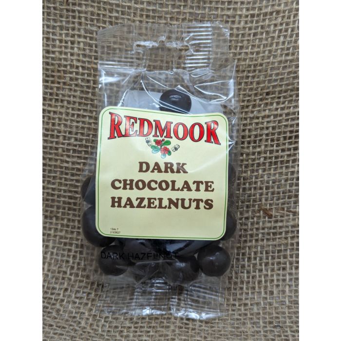 DARK CHOCOLATE HAZELNUTS 125G