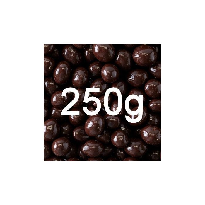 DARK CHOCOLATE PEANUTS 250G