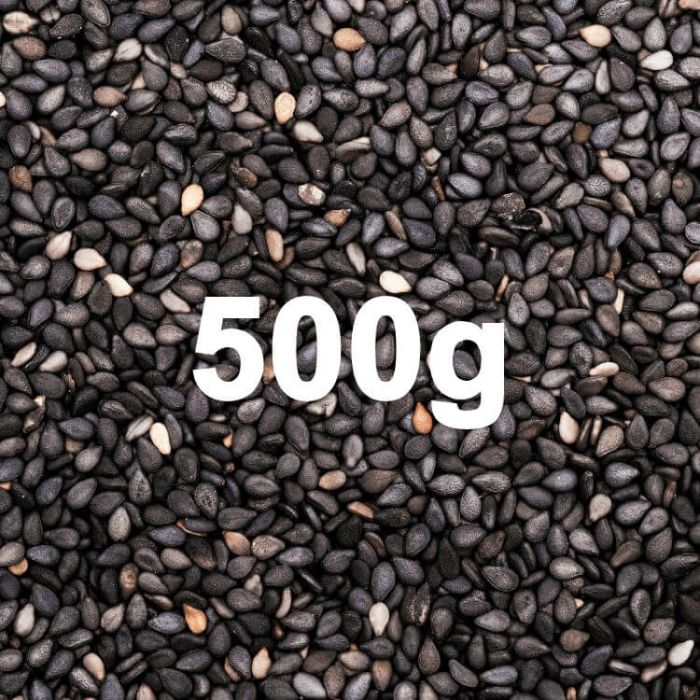 SESAME SEEDS BLACK 500G