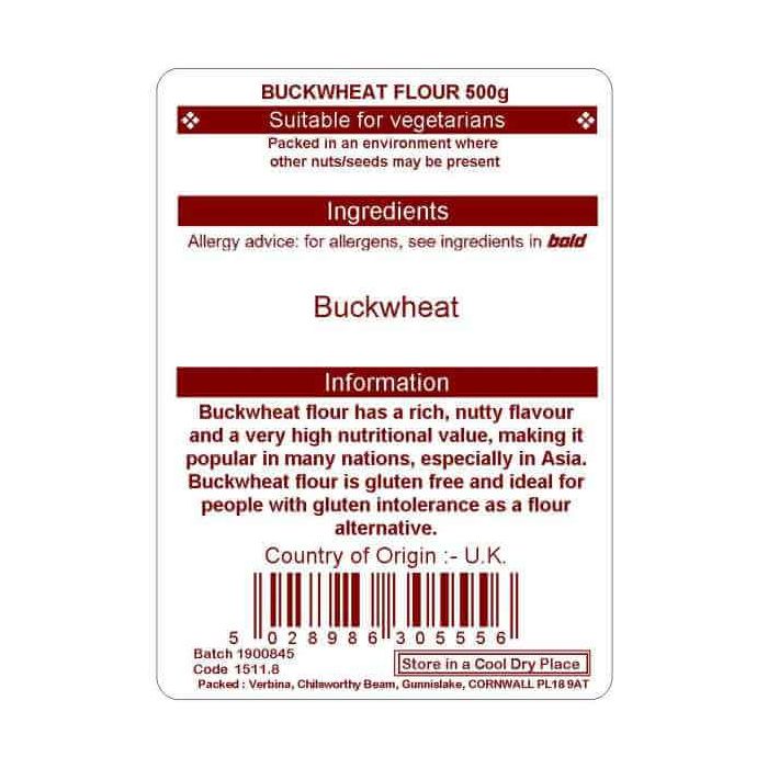 BUCKWHEAT FLOUR 500G