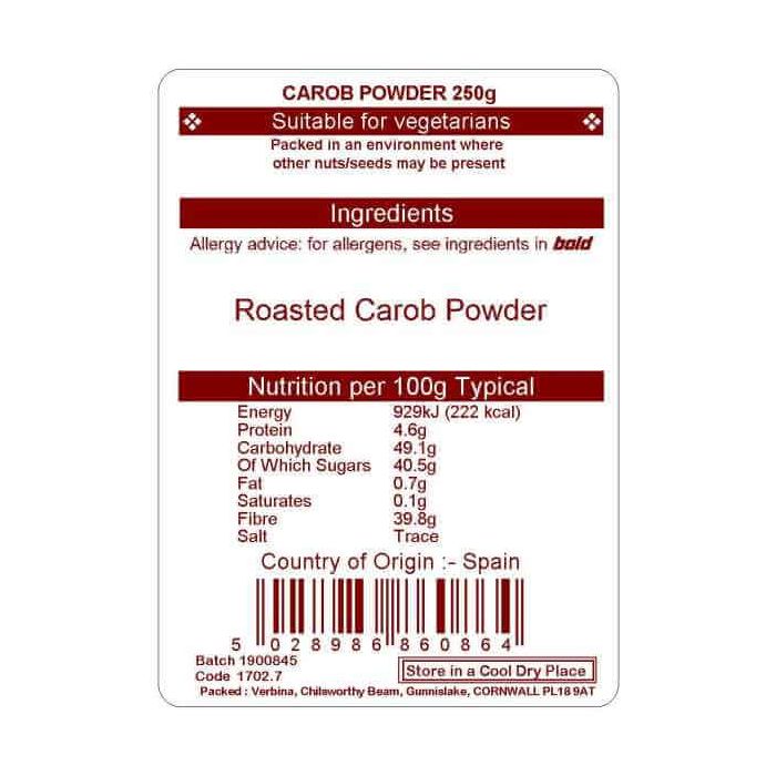 CAROB POWDER 250G