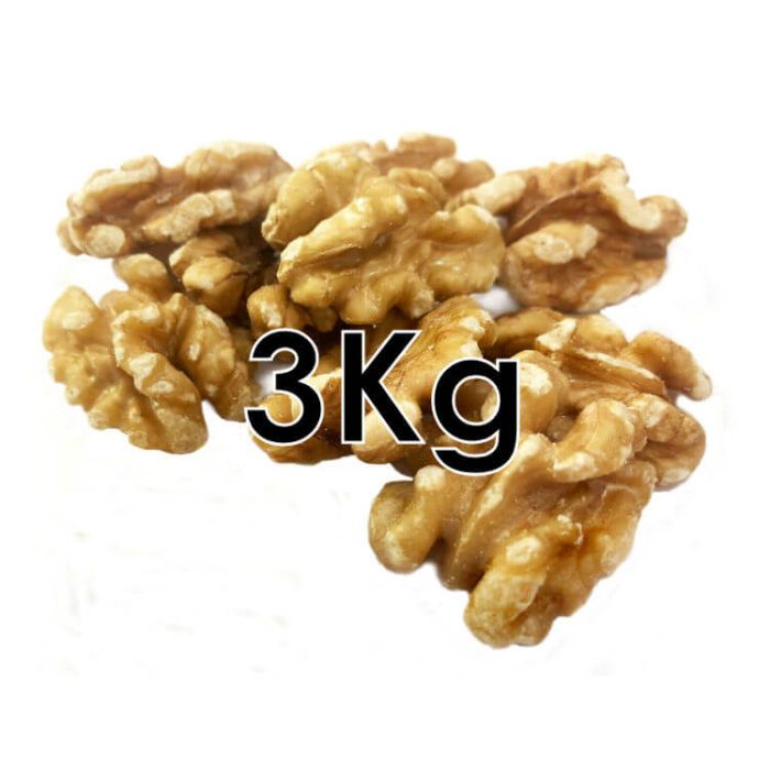 WALNUT HALVES LIGHT AMBER 3KG