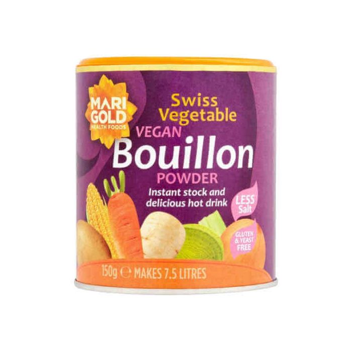 MARIGOLD VEG BOUILLON LOW SALT 1 X 150G