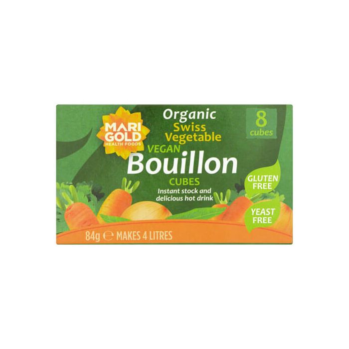 MARIGOLD BOUILLON CUBES YEAST FREE 1 1 X 8S