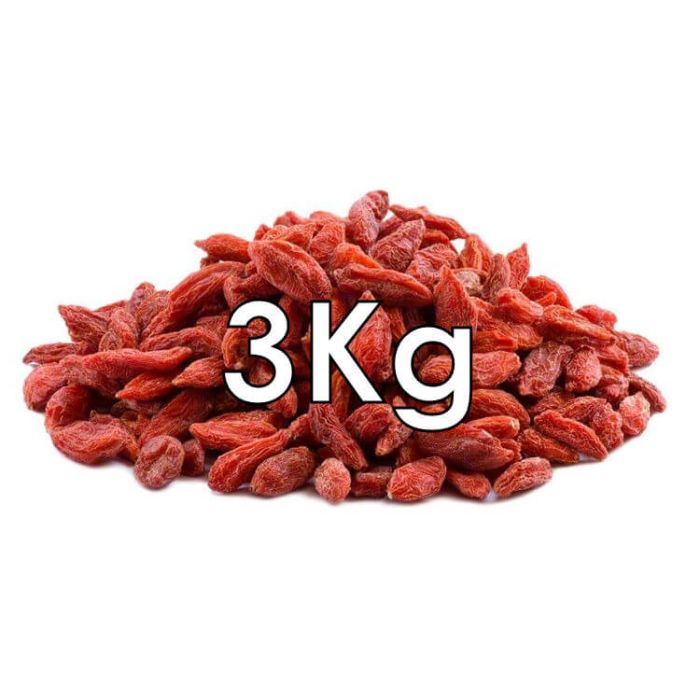 GOJI BERRIES (WOLF BERRIES) 3KG