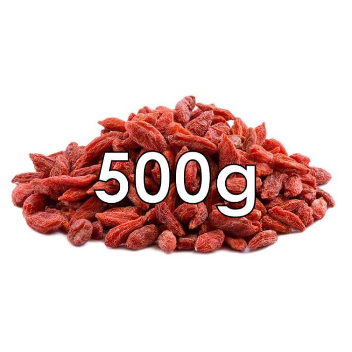 GOJI BERRIES (WOLF BERRIES) 500GM