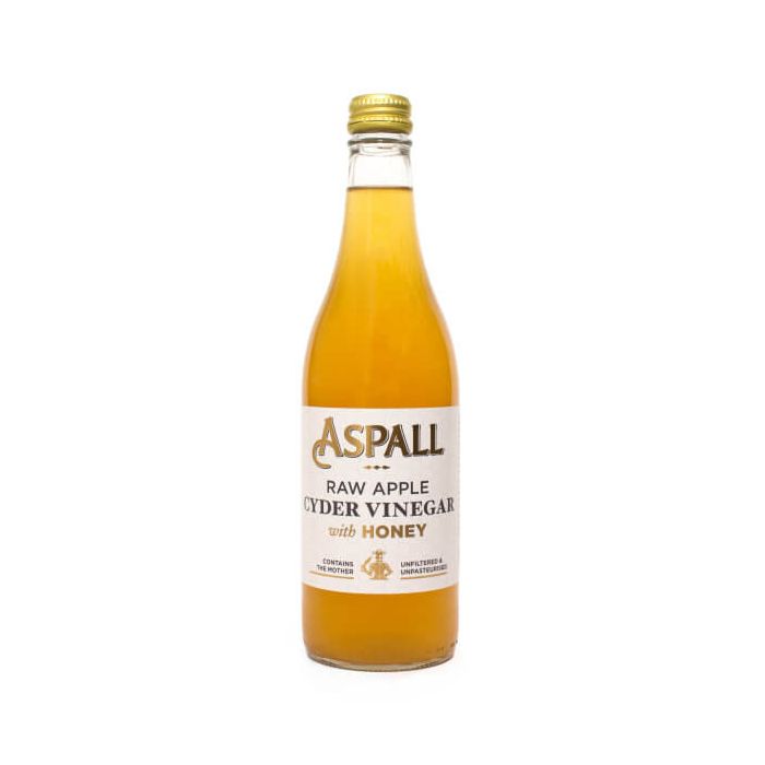 ASPALL RAW CYDER VINEGAR WITH HONEY 500ML X6