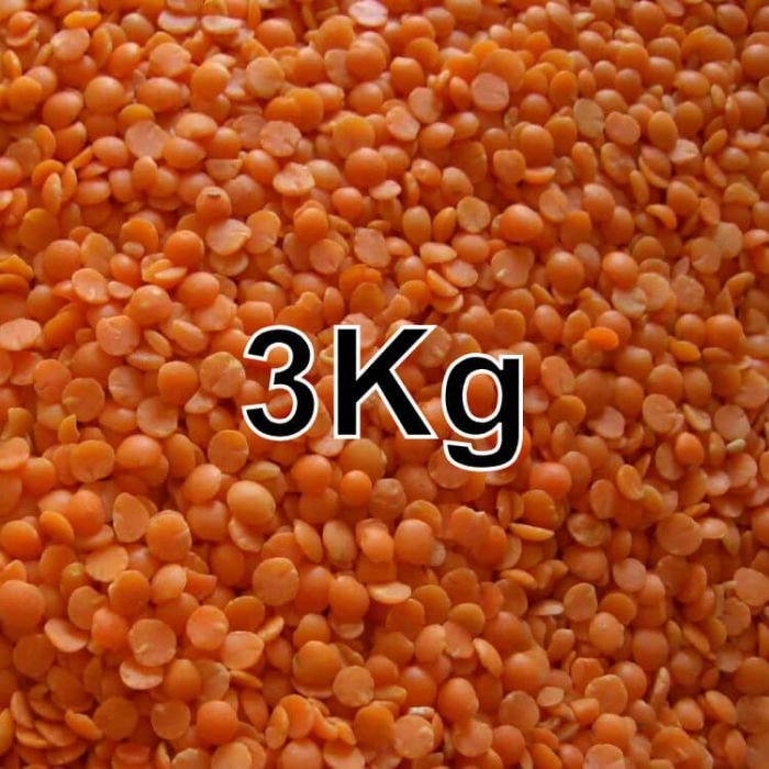 LENTILS RED 3KG