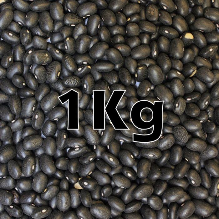 BLACK TURTLE BEANS ORG 1KG