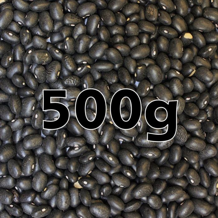 BLACK TURTLE BEANS ORG 500G