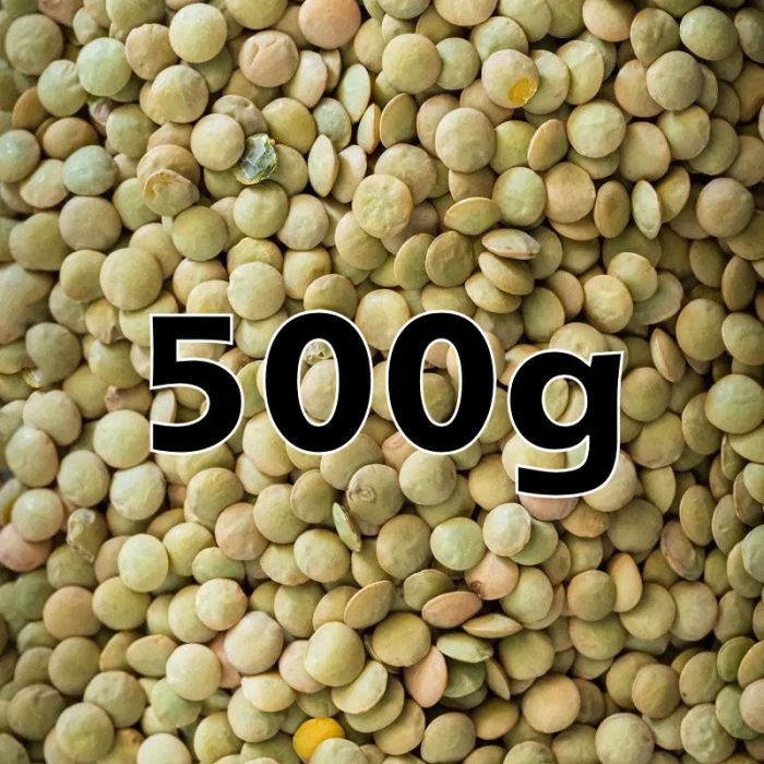 GREEN LENTILS ORG.500G