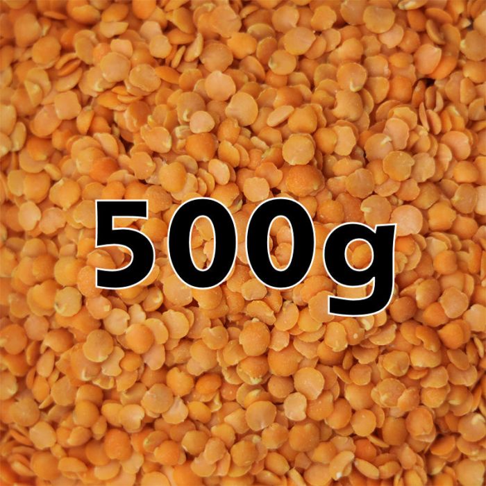 LENTILS RED ORG. 500G