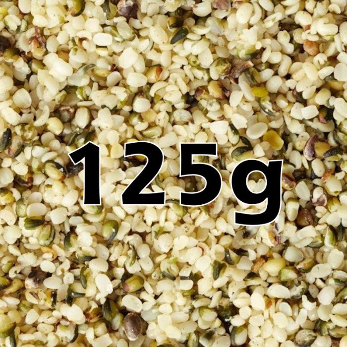 HEMP SEED HULLED ORG 125G