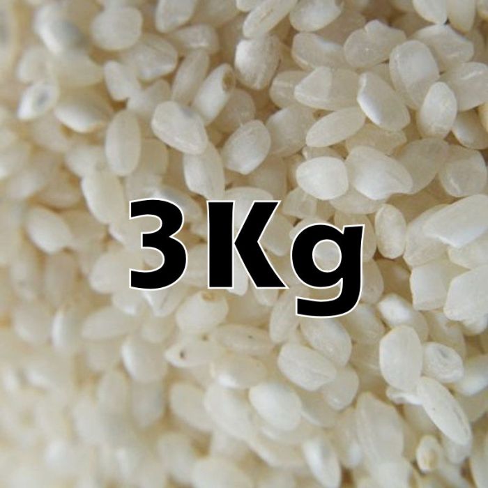 PUDDING RICE WHITE ORG  3KG