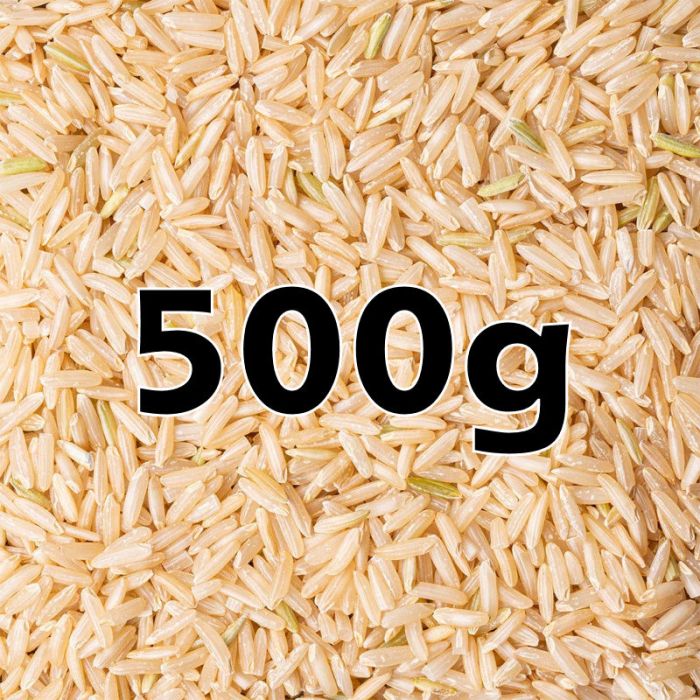 LONG BROWN RICE ORG. 500G