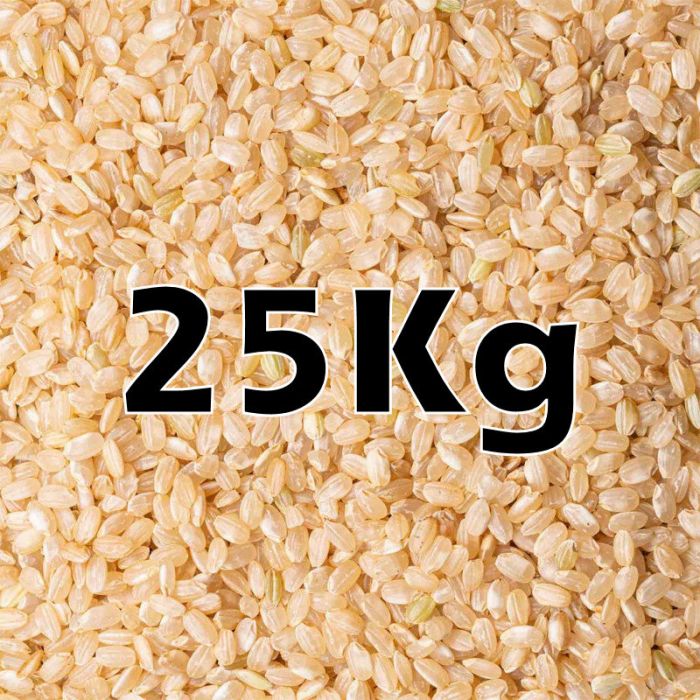 SHORT BROWN RICE ORG. 25KG