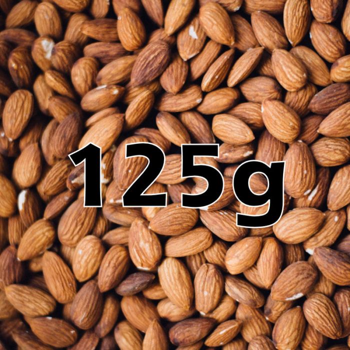 ALMONDS WHOLE ORG. 125G