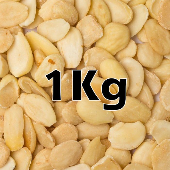 ALMONDS BLANCHED ORGANIC  1KG