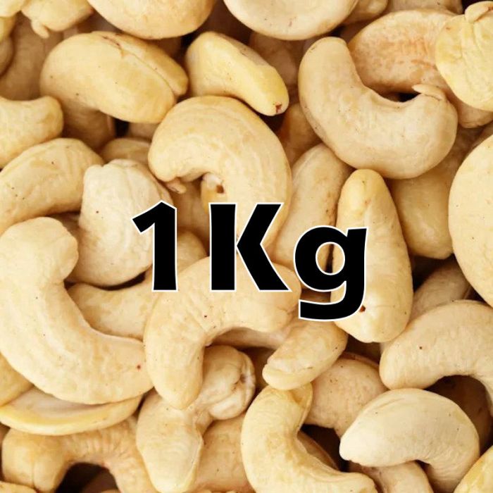 WHOLE CASHEWS ORG. 1KG