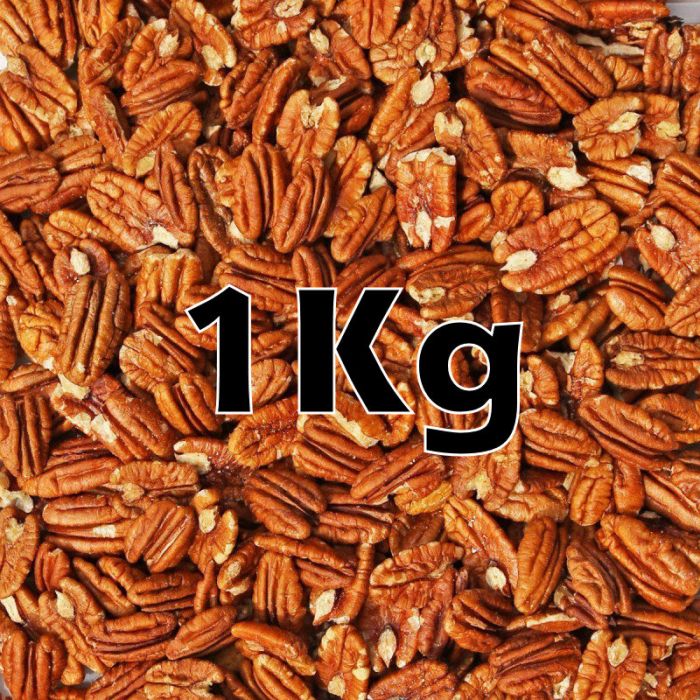 PECAN HALVES ORG 1KG