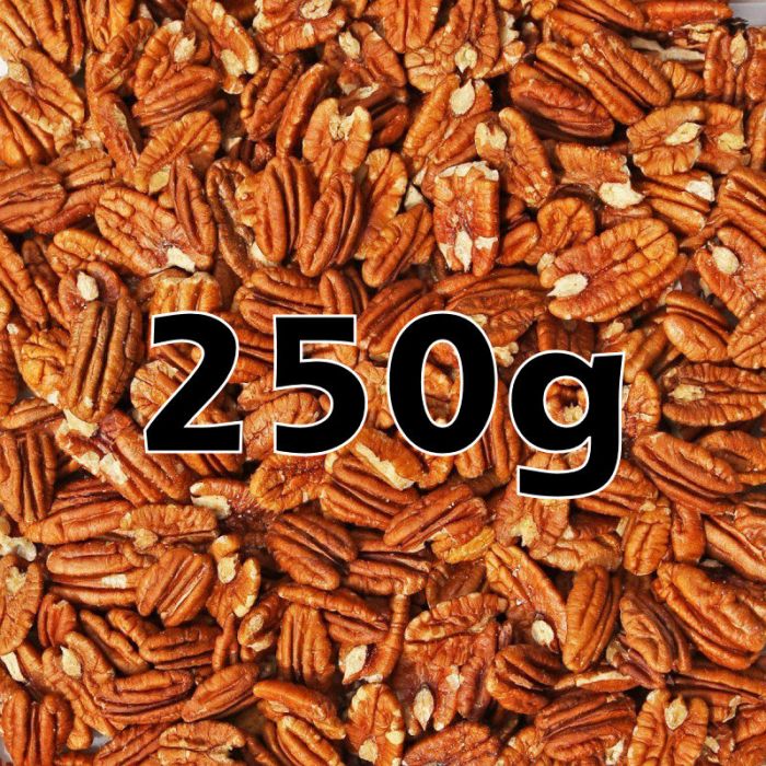 PECAN HALVES ORG 250G