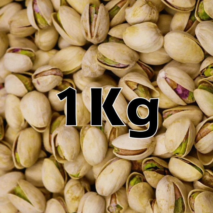 PISTACHIOS ROASTED ORG 1KG