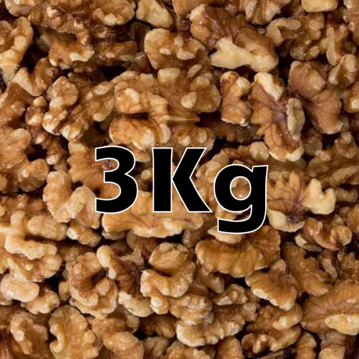 WALNUT HALVES ORG   3KG