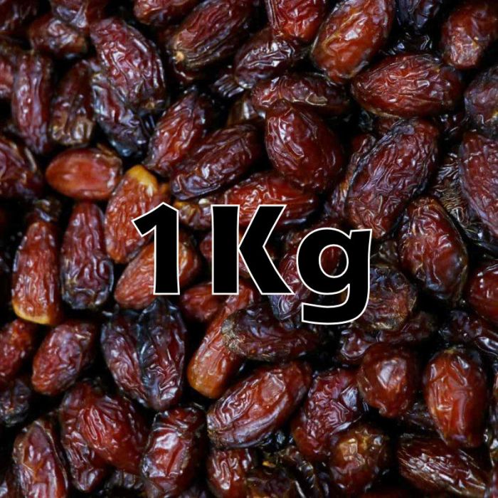 DATES ORG. PITTED 1KG