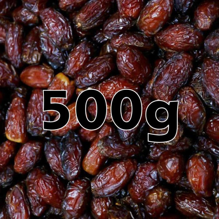 DATES ORG. PITTED 500G