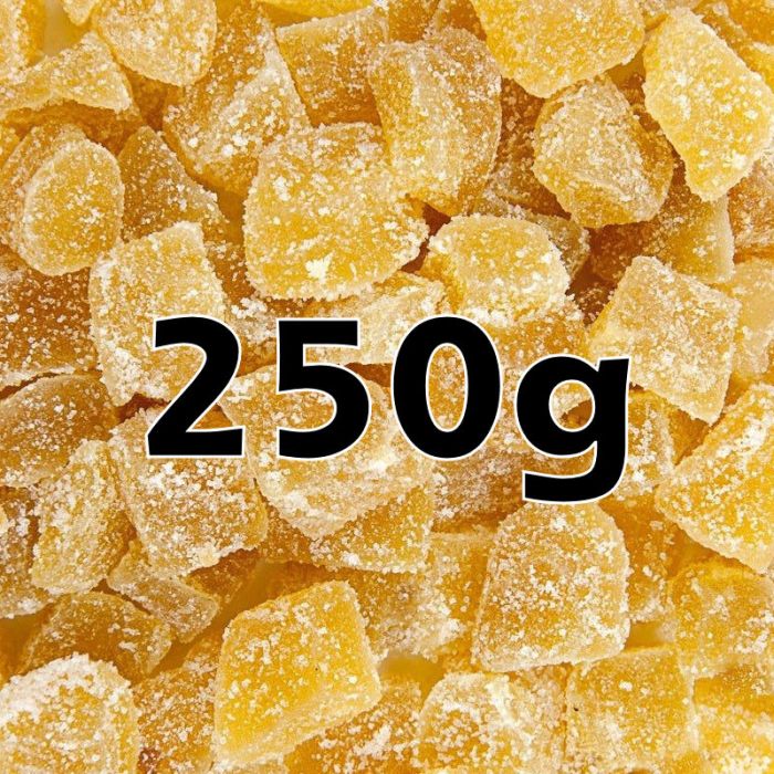 GINGER CRYSTALLISED ORG 250G