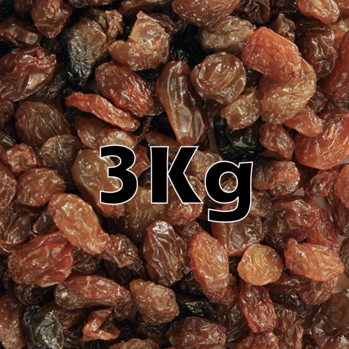 SULTANAS ORG. 3KG