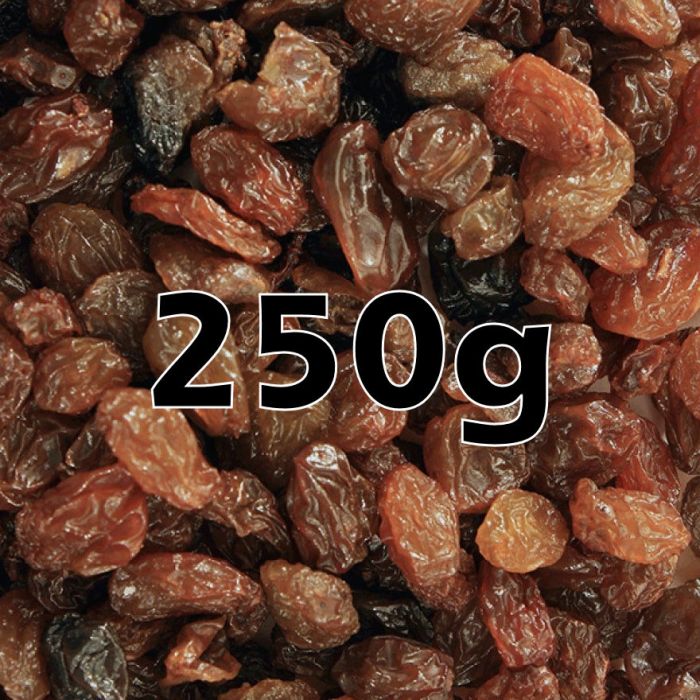 SULTANAS ORG. 250G