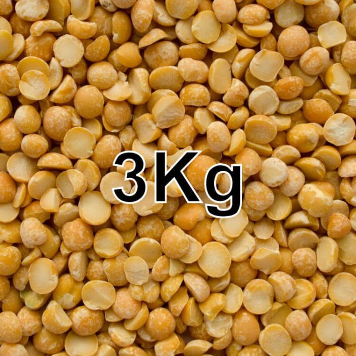 PEAS YELLOW SPLIT 3KG