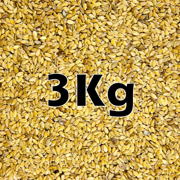 LINSEED ORG. GOLDEN 3KG