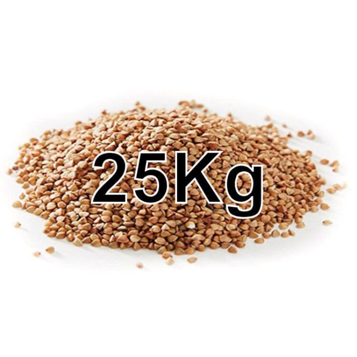 BUCKWHEAT WHOLE ROASTED 25KG