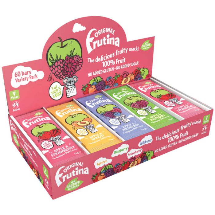 FRUTINA REAL FRUIT SNACK(60 X 15G) X 1