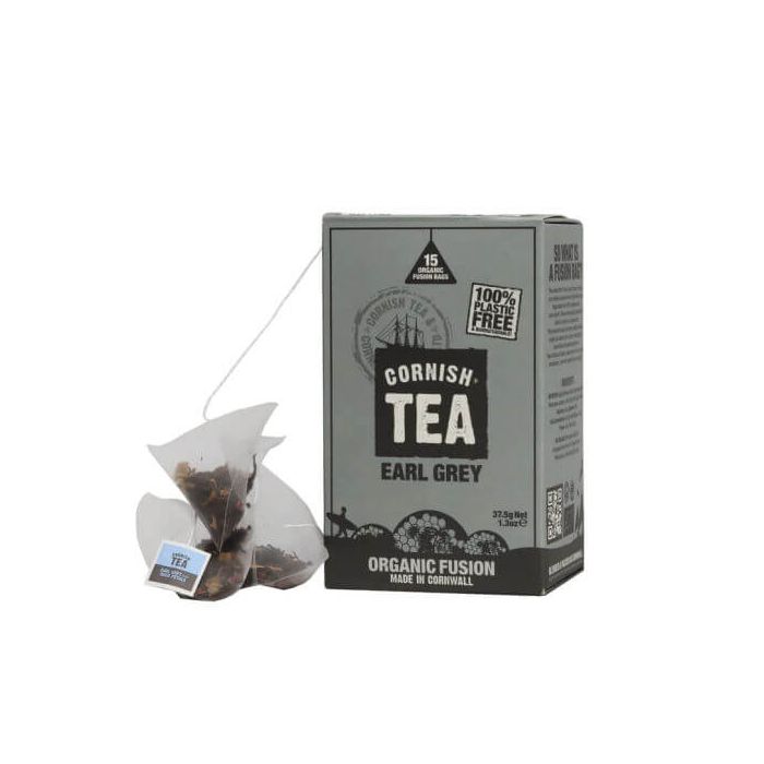 CORNISH TEA ORG FUSION EARL GREY 6 X 15 BAGS