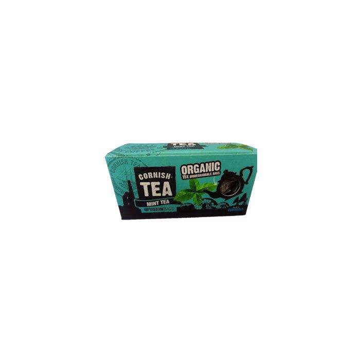 CORNISH TEA ORG FUSION MINT 6 X 15 BAGS