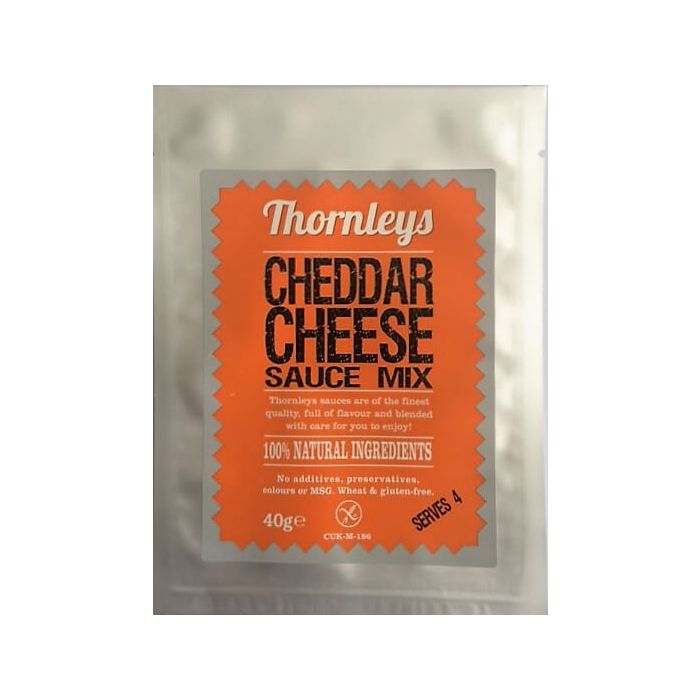 THORNLEYS CHEDDER CHEESE SAUCE 1 X 40G